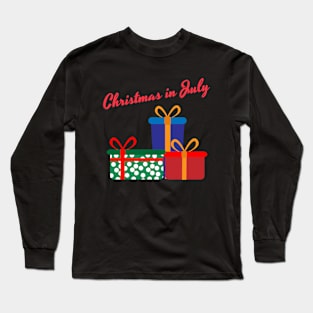 Christmas In July Long Sleeve T-Shirt